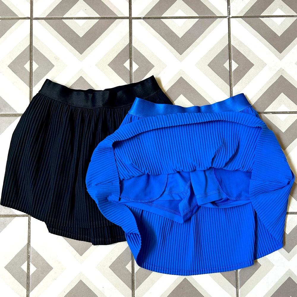All In Motion Girls active wear skirt lot blue/black size {6/7}